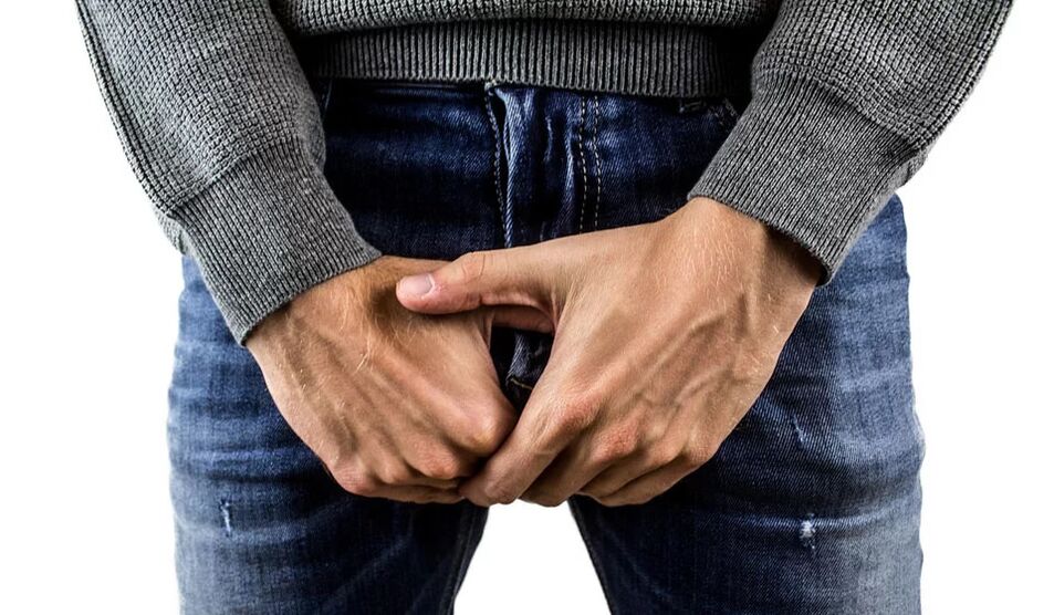 Bol između nogu s prostatitisom
